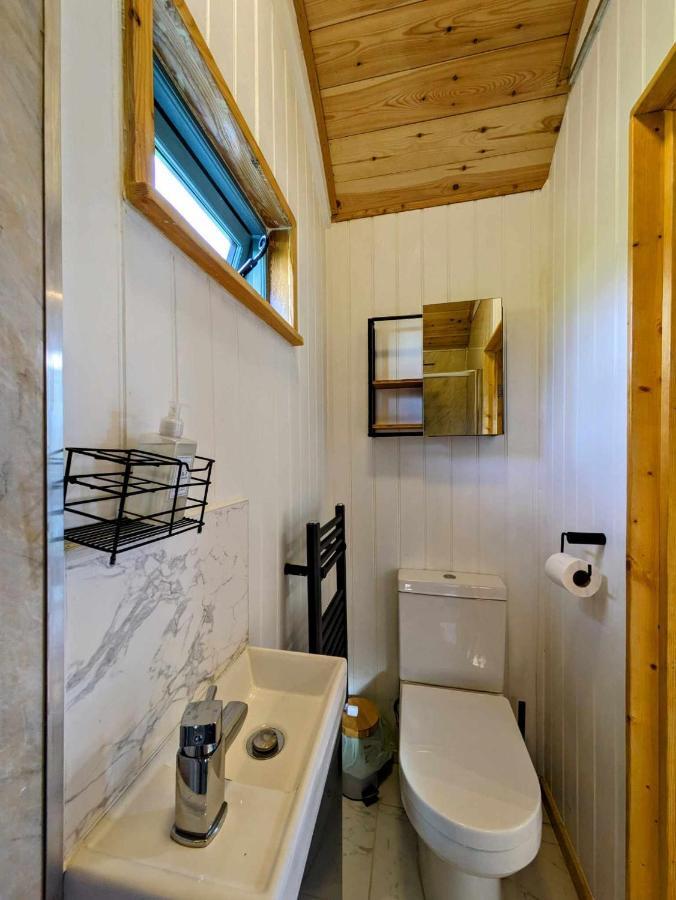 Romantic Nature Retreat, Luxury Glamping & Stargazing Views - Dragonfly Shepherd Hut Yarpole Extérieur photo